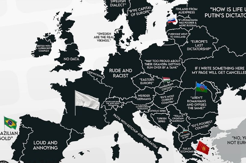 Pojavila se karta koja je zapalila Balkan: Pogledajte šta piše za BiH i Srbiju (FOTO)