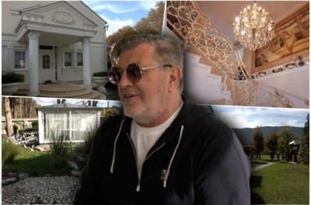 Ovaj pjevač ima najluksuznije imanje na estradi: Bijela vila, zlatna ograda, raskoš na sve strane