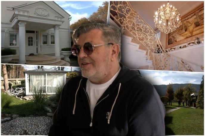 Ovaj pjevač ima najluksuznije imanje na estradi: Bijela vila, zlatna ograda, raskoš na sve strane