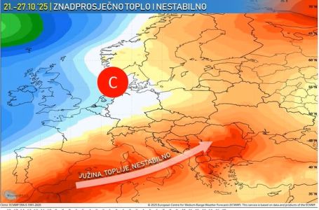 Stiže velika promjena u BiH: Prvo nestabilno vrijeme, a onda slijede i ljetne temperature do 30°C