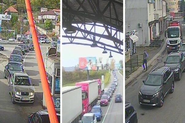 Saobraćajni kolaps na granicama BiH