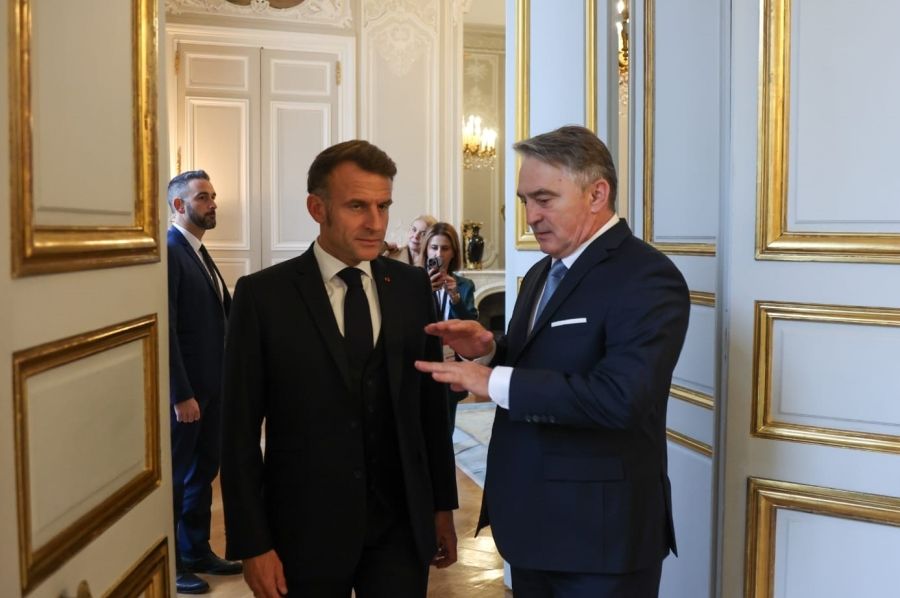 Komšić s Macronom u Parizu: Može li BiH sa sadašnjim sistemom uopće postati članica EU?