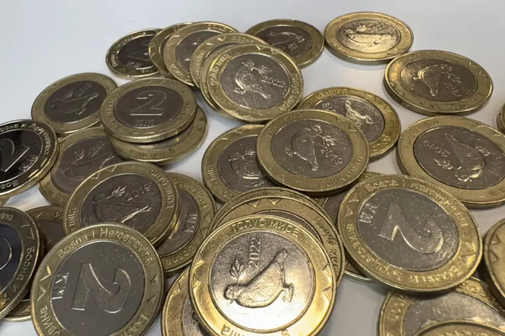 Kovanice od 2 i 5 KM izrađivat će se Hrvatskoj