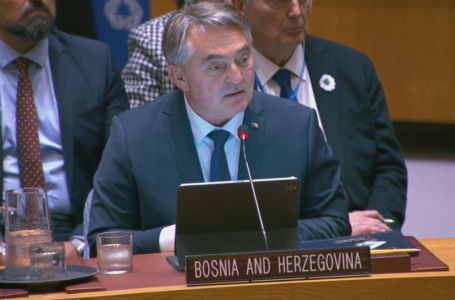 Komšić govorio pred Vijećem sigurnosti: "2 su opcije za stabilizaciju u BiH"