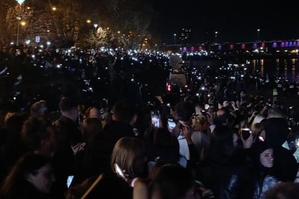 Završen skup u Novom Sadu: Različite procjene o broju okupljenih