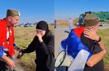 Emotivni susret u 'ranjenom gradu': Studenti Nadija i Sava ponovo u zagrljaju
