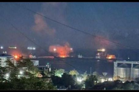 Ukrajinska vojska pogodila naftni terminal na Crnom moru