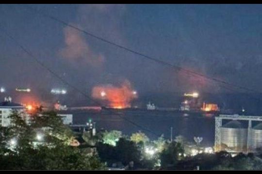 Ukrajinska vojska pogodila naftni terminal na Crnom moru