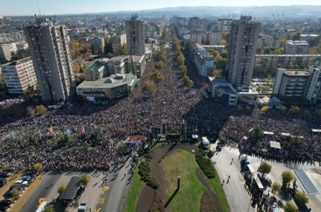 Stigla tačna procjena: Jučerašnji skup u Novom Sadu bio je najveći u istoriji grada