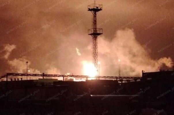 Napad dronovima: Gori jedna od najvećih rafinerija u Rusiji