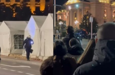 Pogledajte snimak: Policija stala 'u kraj' provokacijama Ćacija, narod sve nagradio aplauzom