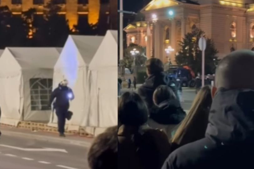 Pogledajte snimak: Policija stala 'u kraj' provokacijama Ćacija, narod sve nagradio aplauzom