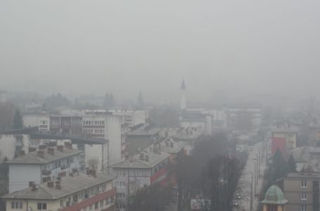 Nezdrav vazduh u nekoliko gradova u BiH, ložišta i magla glavni krivci