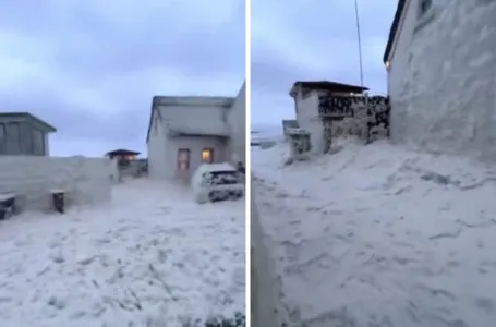 Ogromna količina morske pjene prekrila obalu kod Dublina