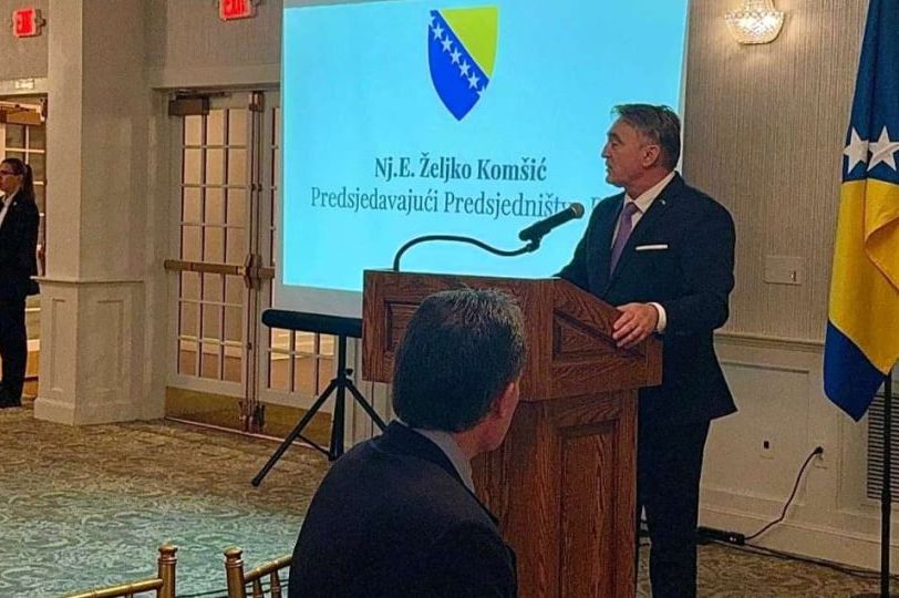 Komšić u SAD: Bosna i Hercegovina nije savršena, ali se za nju vrijedi boriti