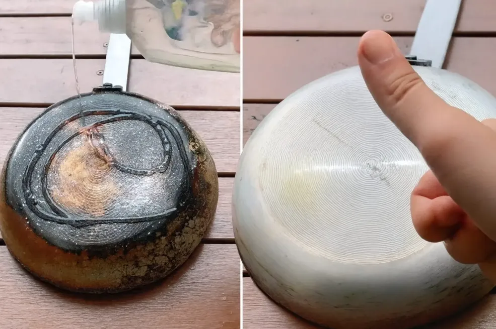 Kako da očistite zagrojelu stranu tave bez ribanja i muke? Znate li za ovaj trik?