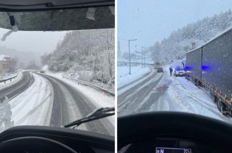 Snijeg na cestama, otežan saobraćaj u dijelovima Bosne