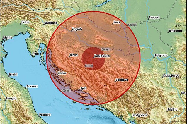 Zemljotres pogodio BiH: Prve informacije