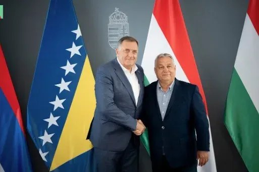Dodik se sastaje sa Orbanom