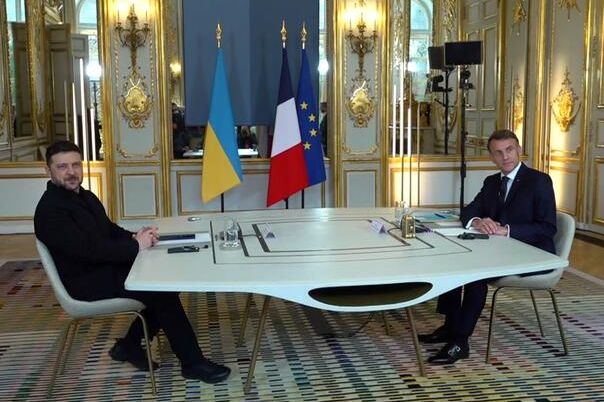 Zelenski doputovao u Pariz na sastanak sa Macronom