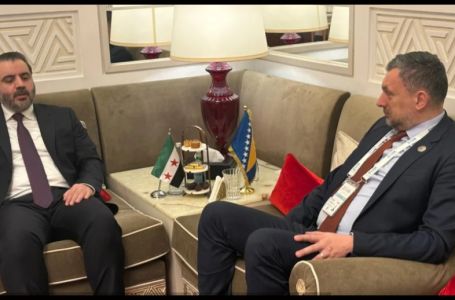 Susret u Dohi: Konaković razgovarao sa sirijskim ministrom o oporavku i stabilnosti te zemlje