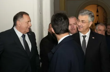 Plenković se sastao s Čovićem, bio na domjenku s Dodikom: "Ovo je poruka..."