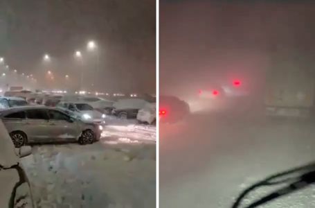 Snježna oluja pogodila evropsku državu: Kolona od 20 km na autocesti, ljudi zarobljeni u autima