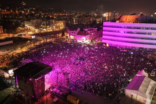 MUP KS: Više od 64.000 građana prisustvovalo javnom dočeku Nove godine u Sarajevu