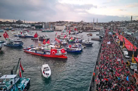 Podrška Gazi: Stotine hiljada ljudi na ulicama Istanbula