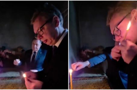 Vučić zapalio svijeću, a zbog onog što je onda napravio gori internet: "Ovo nikad nisam vidio"
