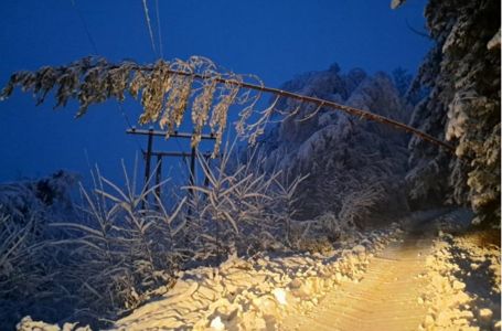 Vanredna situacija zbog snijega u devet opština u Srbiji