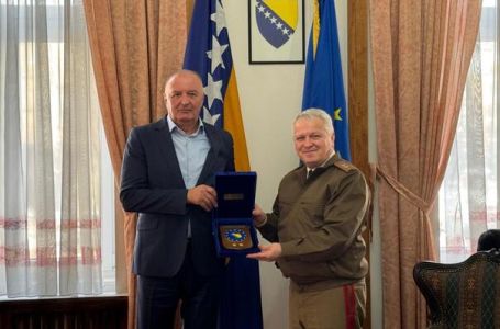 Helez u oproštajnu posjetu primio generala EUFOR-a