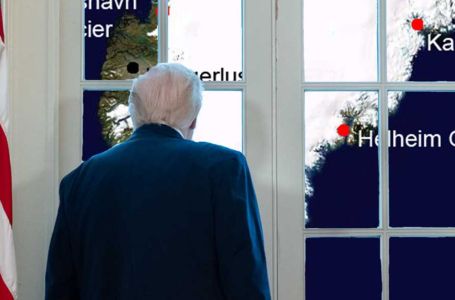 Bijela kuća objavila zagonetnu sliku: Vidite li šta je na mapi?