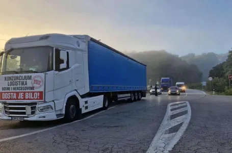 Prevoznici dali novi rok vlastima do 26. januara, nakon toga slijedi blokada graničnih prelaza
