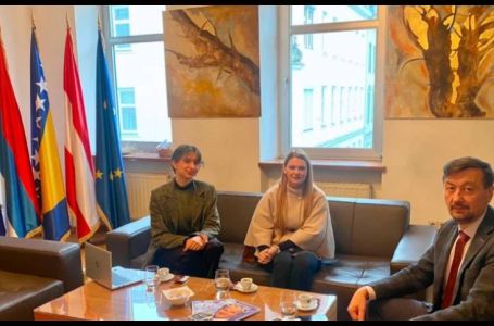 Ambasada BiH u Beču: Pored državne zastave stoji i entitetska