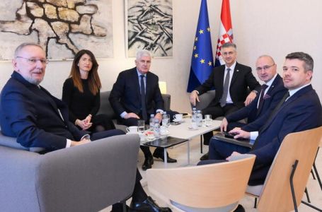 Čović i Plenković u Zagrebu razgovarali o Južnoj interkonekciji