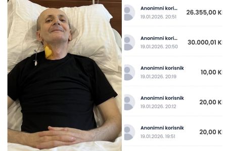 Pomozi.ba: Sinoć je anonimni donator uplatio 56.000 maraka za oboljelog Refika Hajrića