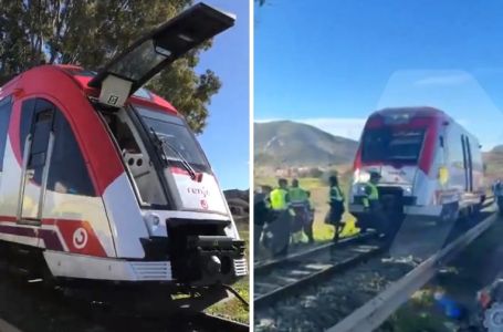 Nova željeznička nesreća u Španiji, voz se zabio u dizalicu