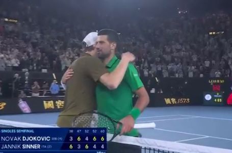 Evo šta je Novak Đoković rekao Sinneru na mreži nakon pobjede