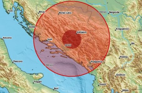 Zemljotres pogodio BiH
