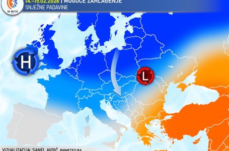 BH Meteo objavio prognozu za naredne dane: Evo šta nas čeka za vikend