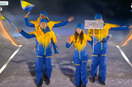 Delegacija BiH prodefilovala na ceremoniji otvaranja ZOI u Milanu i Cortini
