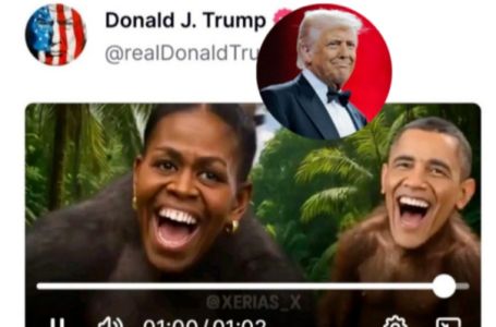 Trump o videu gdje su Obame prikazane kao majmuni: "Nisam pogriješio"