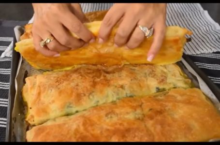 Domaća pita po starom receptu koja nestaje sa stola za 10min! Bolja je čak i od bureka