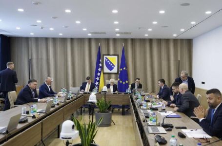 Vijeće ministara BiH danas razmatra odluku o usvajanju Programa reformi BiH