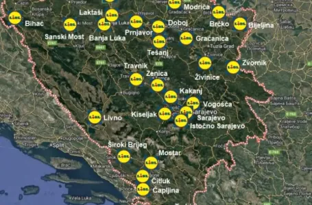 Objavljena mapa gradova u kojima se otvara Lidl u BiH