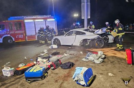 Državljanin Srbije poginuo u teškoj nesreći u Minhenu, Porsche potpuno uništen