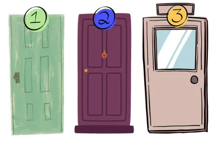 Na koja vrata biste sada pokucali bez razmišljanja? Evo šta to otkriva o vama