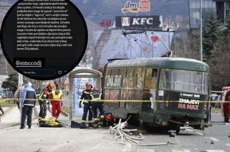 Zet Edina Džeke pomogao u spašavanju nakon tramvajske nesreće: Oglasio se na društvenim mrežama