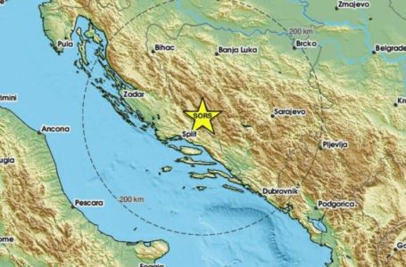 Jak zemljotres pogodio BiH: Treslo se i u Sarajevu